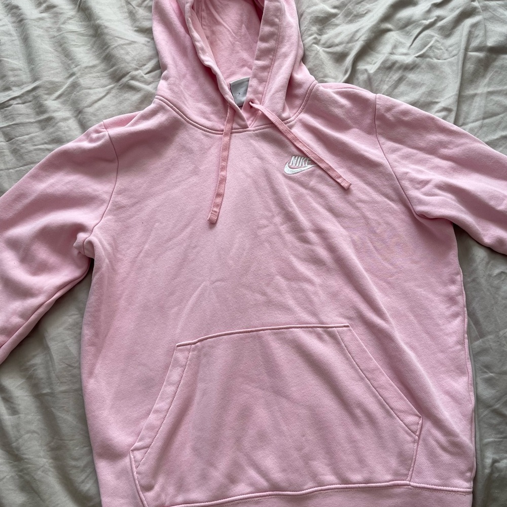 Nike Light Pink Pullover Hoodie